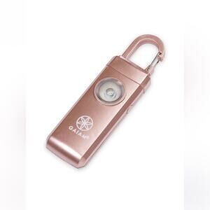 NEW in package GAIAM Rose Gold Personal Alarm